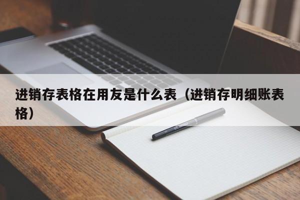 进销存表格在用友是什么表（进销存明细账表格）