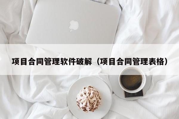 项目合同管理软件破解（项目合同管理表格）