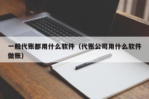 一般代账都用什么软件（代账公司用什么软件做账）