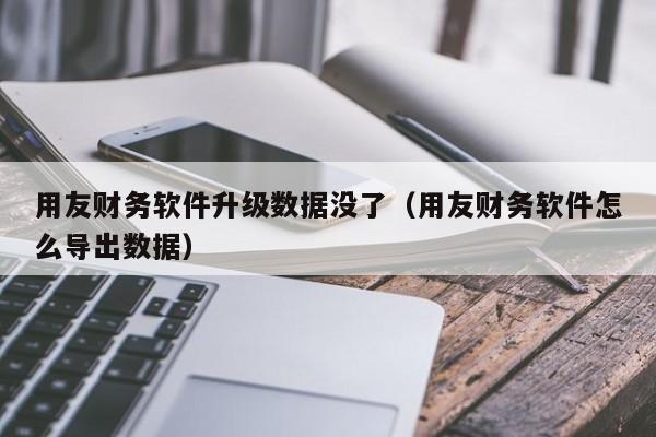 用友财务软件升级数据没了（用友财务软件怎么导出数据）