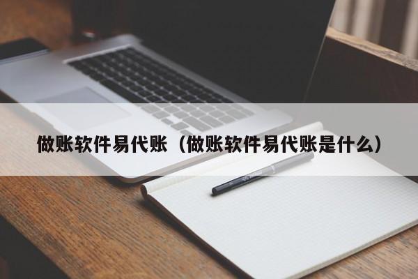 做账软件易代账（做账软件易代账是什么）