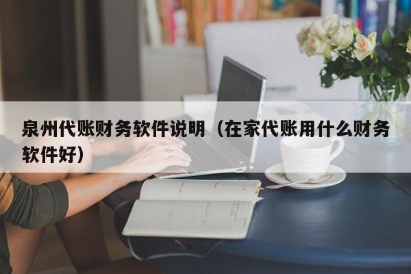 泉州代账财务软件说明（在家代账用什么财务软件好）