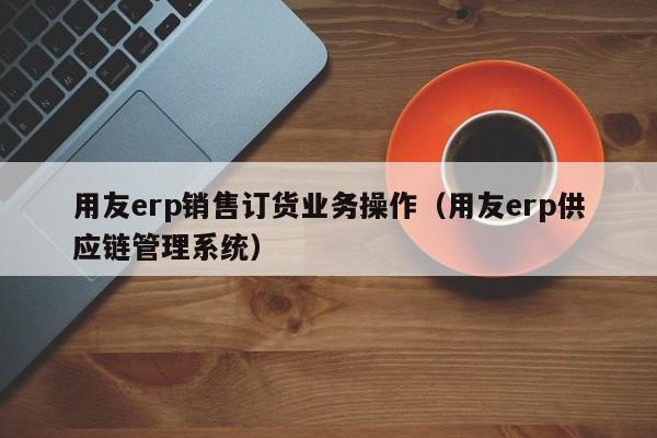 用友erp销售订货业务操作（用友erp供应链管理系统）