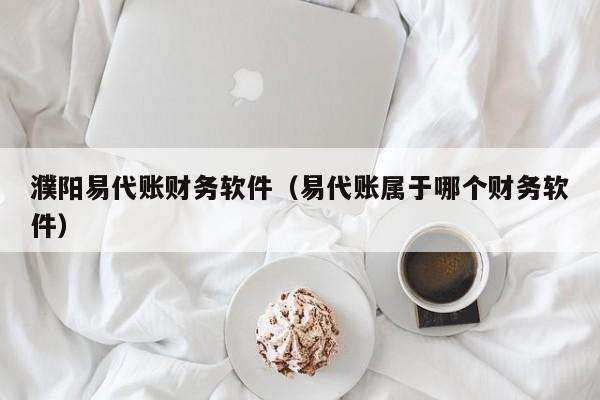 濮阳易代账财务软件（易代账属于哪个财务软件）