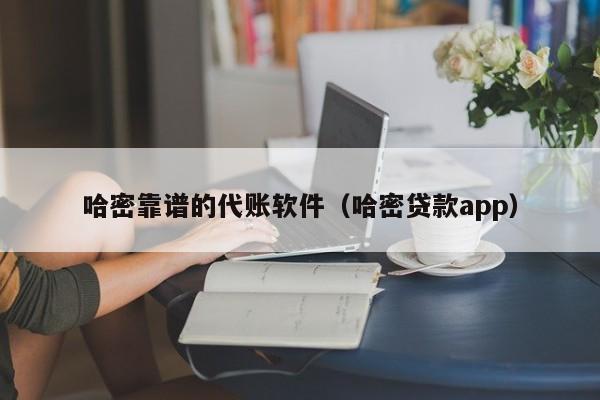 哈密靠谱的代账软件（哈密贷款app）