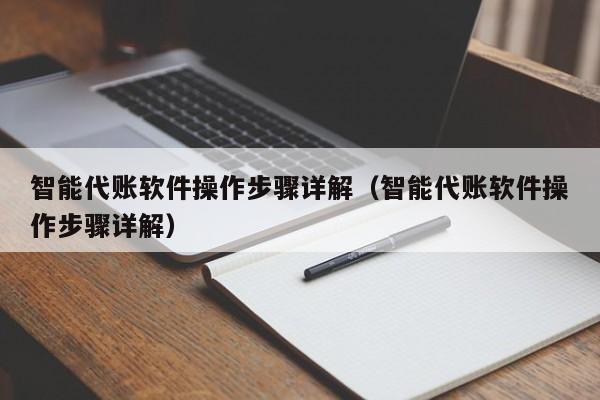 智能代账软件操作步骤详解（智能代账软件操作步骤详解）