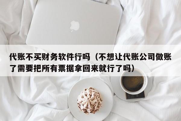 代账不买财务软件行吗（不想让代账公司做账了需要把所有票据拿回来就行了吗）