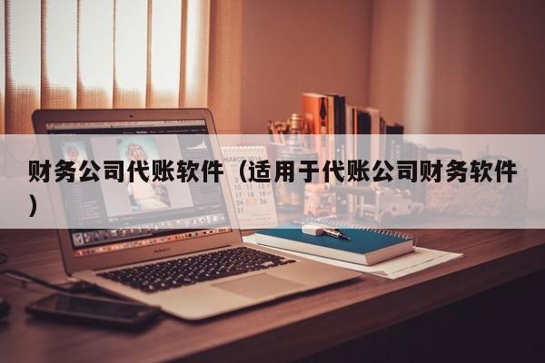 财务公司代账软件（适用于代账公司财务软件）