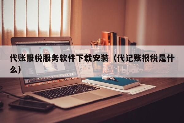 代账报税服务软件下载安装（代记账报税是什么）