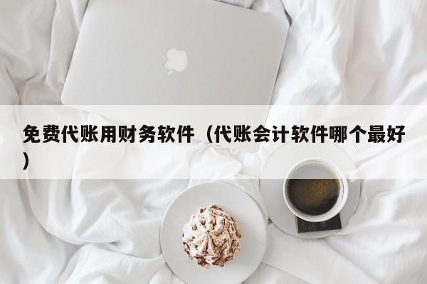 免费代账用财务软件（代账会计软件哪个最好）