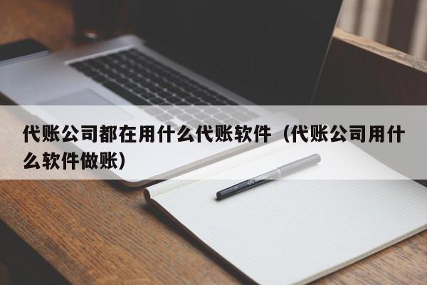 代账公司都在用什么代账软件（代账公司用什么软件做账）