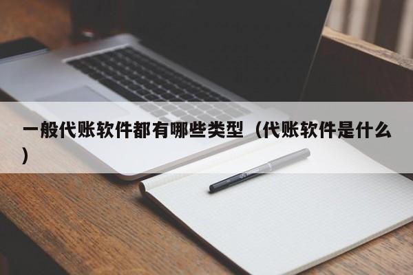 一般代账软件都有哪些类型（代账软件是什么）