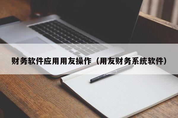 财务软件应用用友操作（用友财务系统软件）
