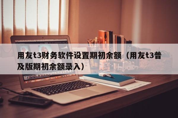 用友t3财务软件设置期初余额（用友t3普及版期初余额录入）
