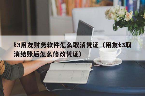 t3用友财务软件怎么取消凭证（用友t3取消结账后怎么修改凭证）